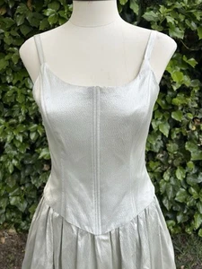 Vintage 90's Jessica McClintock Gunne Sax Corset Cinderella Gown~S - Picture 1 of 17
