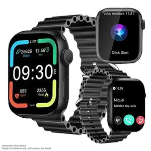 New Smart Watch Men Waterproof Smartwatch Bluetooth for Android and IOS - Picture 1 of 15