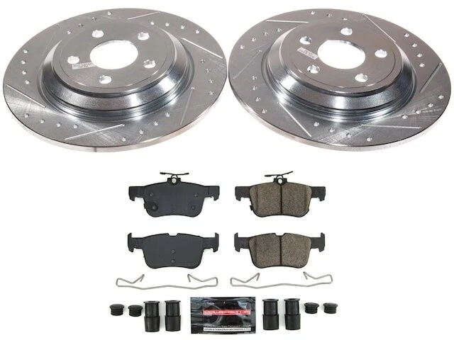 Rear Brake Pad and Rotor Kit For 22-24 Ford Maverick WP36M6 - Imagem 1 de 1