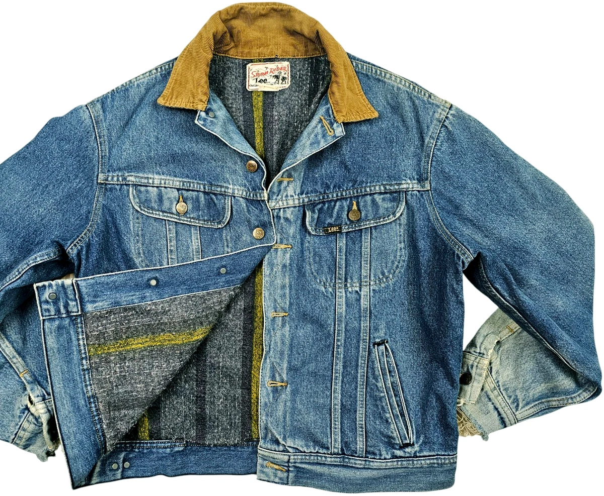 lee storm rider jean jacket products for sale | eBay
