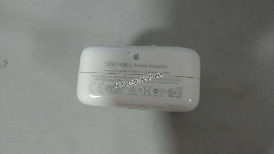 OEM Genuine 30W USB-C Power Adapter for MacBook Air A1882 A1532 A1932 MR2ALL/A - Image 1 of 1