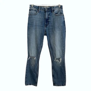 Pantalones de mezclilla Abercrombie & Fitch The Skinny tiro alto curva Love talla -26/2S petite - Imagen 1 de 4