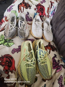 Yeezy Schuhe Paket Größe 13 350 Semi Frozen White Zebra - Bild 1 von 6