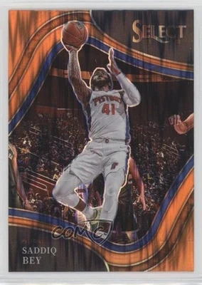 2021-22 Panini Select Courtside Orange Flash Prizm Saddiq Bey #213 - Image 1 of 2