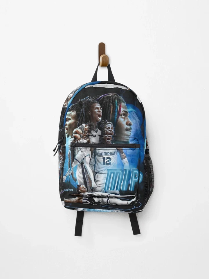 Mochila Ja Morant, bolsa escolar deportiva con impresión artística de jugador de baloncesto Foto 1 de 1