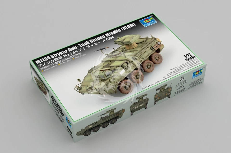 M1134 Stryker Anti- Tank Guided Missile (ATGM) - Trumpeter 07425 skala 1/72 - Immagine 1 di 1