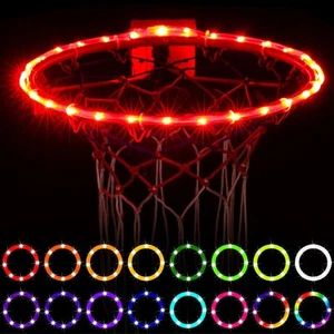 Waybelive LED Basketball Hoop Lights, Remote Control Basketball Rim LED Light... - Picture 1 of 8