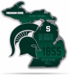 Michigan State Spartans Pennant State Shape 18 Inch Soft Felt University of - Picture 1 of 6