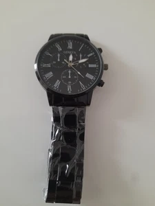 Geneva Kids Watch With Black Metal 14 Cm Strap. BN. No Box. - Picture 1 of 2