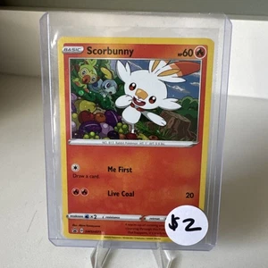 Scorbunny SWSH071 SWSH: Sword & Shield Promo Cards Holo - Picture 1 of 2