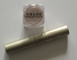 Naked Cosmetics Eyeshadow Nat. Nude & Stila Huge Extreme Lash Mascara Bundle Bl - Picture 1 of 2