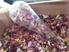 Media pinta secos Rojo acianos Confeti popurrí recetas de Jabón Baño Bomb Crafts