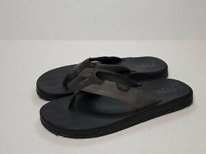 11 13 10 12 NWT Men/'s Flojos Black Hydro Flip Flops Size 9