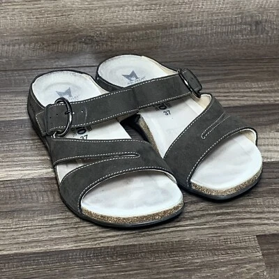 Sandalias Mephisto Air Relax para mujer de cuero marrón talla EU 37 US 7 ¡USADAS EN EXCELENTE ESTADO! $198 Foto 1 de 4