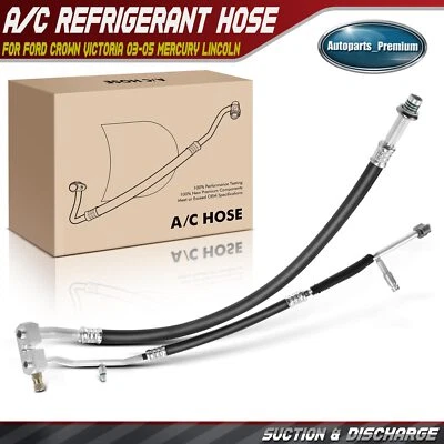 Conjunto de succión y descarga para Ford Crown Victoria 03-05 Mercury Lincoln Foto 1 de 4