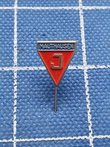 Spilla distintivo spilla MAUTHAUSEN CAMPO DI CONCENTRAMENTO NAZISTA Austria WW2 guerra mondiale - Foto 1 di 2