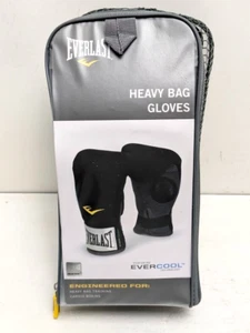 EVERLAST MMA Heavy Bag Training Gloves Cardio Boxing Black Model 4303 - NEW - Picture 1 of 13