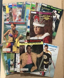 Lot of 24 - 1969 Sports Illustrated Magazine Ali / OJ / Swimsuit Issue *READ - Picture 1 of 20