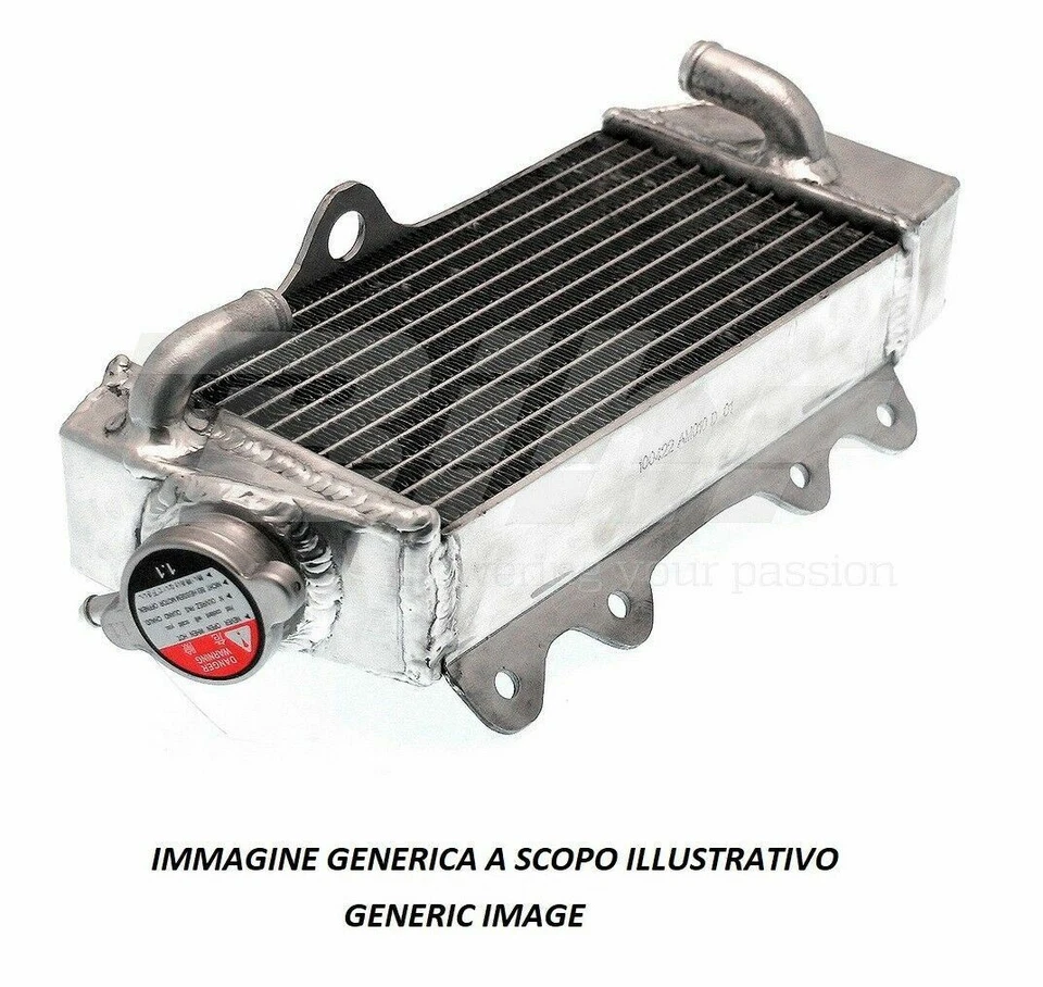 TECNIUM ALUMINUM RADIATOR RIGHT SIDE GAS EC 125 2013-2015 - Image 1 of 1