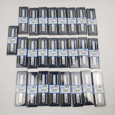Qty 25 Dell Kingston 4GB SNP531R8C/4G PC3 12800 SDRM Memory Modules NEW SEALED - Image 1 of 4