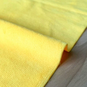 Solid Color Short Plush Velvet Fabric Polyester Material Super Soft Diy Handmade - Picture 1 of 23