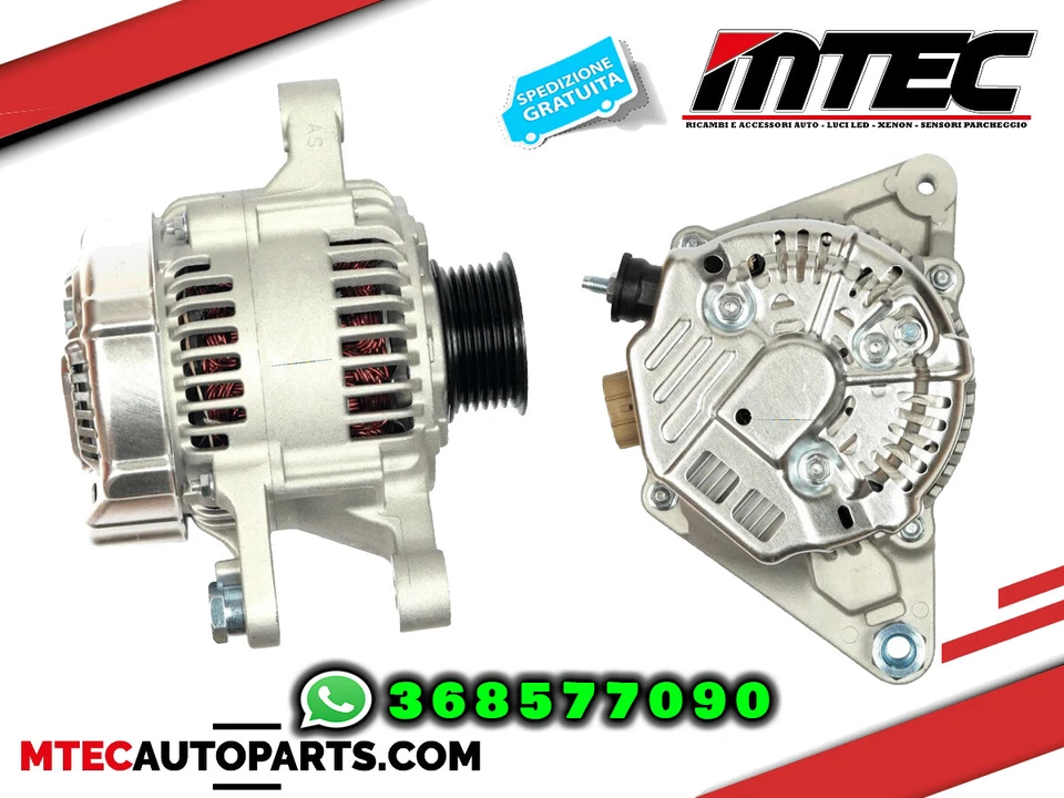 Alternator For TOYOTA Corolla Verso 1.8 B Aut 5P 99KW (2003) 27060-22100 - Image 1 of 1