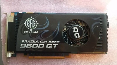 TESTED GOOD BFG GeForce 9600 GT OC 512MB GDDR3 PCIe x16 Video Graphics Card GPU - Image 1 of 3