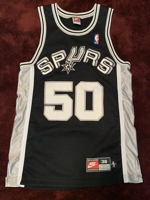 NWOT Authentic Mint Condition David Robinson Nike Spurs Jersey El Salvador Run - Image 1 of 4