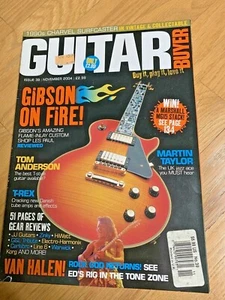 Nov. 2004 GUITAR BUYER Magazine - GIBSON ON FIRE / VAN HALEN / 51 Review Pages - Picture 1 of 12