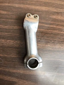 105mm Stem 1 1/8" DC 25.4mm Clamp +/-10 Deg Silver - Picture 1 of 5