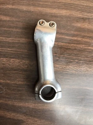 105mm Stem 1 1/8" DC 25.4mm Clamp +/-10 Deg Silver - Image 1 of 4