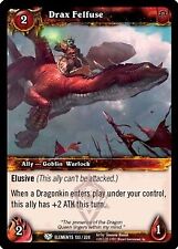 Drax Felfuse - FOIL - War of the Elements - World of Warcraft TCG