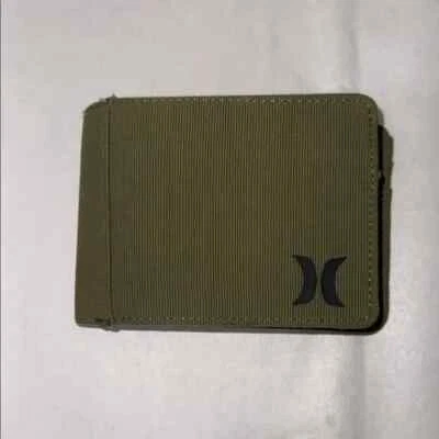 Cartera para hombre Hurley verde oliva Foto 1 de 4