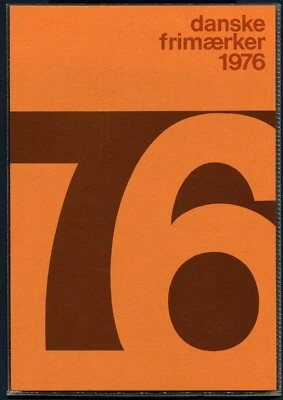 Denmark Official Year Set 1976 MNH Mint Complete as Issued with Series & Singles - Image 1 of 4