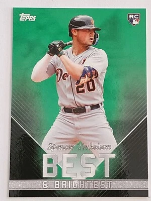 Spencer Torkelson 2022 Topps X Wander Franco BEST & BRIGHTEST 60/99 Green RC - Image 1 of 2