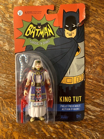 Funko Batman 1966 TV Series DC Heroes King Tut Action Figure (Damaged Card) Cover
