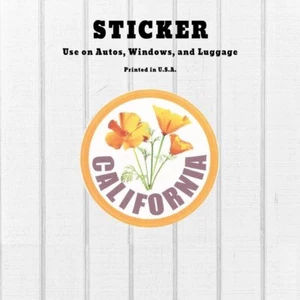 California — Vinyl Sticker — UV Protection/Fade Resistant - Picture 1 of 1