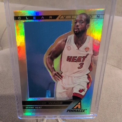 2013-14 Panini Pinnacle — Clear Vision, 1-я четверть доллара No10, Дуэйн Уэйд - Изображение 1 из 2