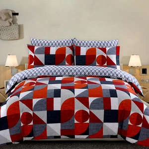 100% Pure cotton duvet cover set bedding set single double king super king - Picture 1 of 136