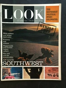 Look Magazine October 8 1963 Southwest Marked As Sample Copy - Picture 1 of 2
