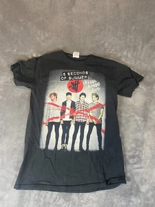 5 Seconds of Summer Rock Out With Your Socks Out Tour 2015 T-Shirt S - Picture 1 of 10