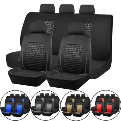 For Hyundai Car SUV Seat Covers Front Rear Full Set Protector Premium Polyester Foto 1 de 4