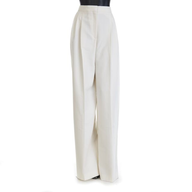 ALEXANDER MCQUEEN Crepe bootcut pants