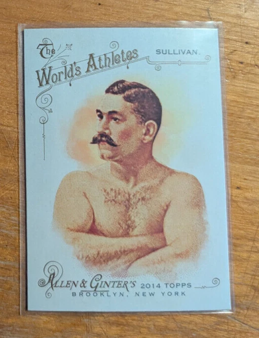 2014 Topps Allen and Ginter #46 John L. Sullivan Boxing Champion - Image 1 of 1