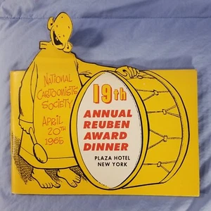1965 National Cartoonists Society 19th annual Reuben Award Dinner Book Comics - Picture 1 of 18