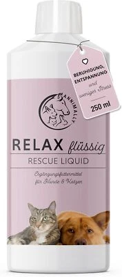 Relax Rescue Liquid 250ml Beruhigung für Hund & Katze L-Tryptophan, Stress Angst - Bild 1 von 4