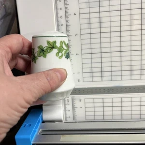 Shaker sale e pepe in porcellana 3" Agrifoglio natalizio - Foto 1 di 6