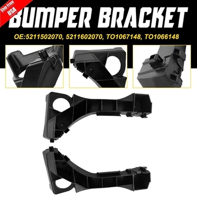 2pcs Front Bumper Brackets 5211502070,5211602070 For Toyota Matrix XRS 2003-2006 Foto 1 de 4