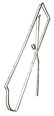 1965-1697 Chevrolet Corvette C2 Door Panel Racetrack Moldings & Bezel Right Side - Image 1 of 4