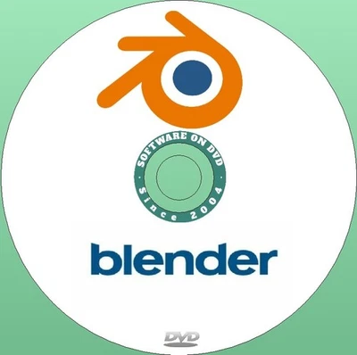 Latest New Release Blender Professional 3D Computer Graphics Software App on DVD - Image 1 of 4